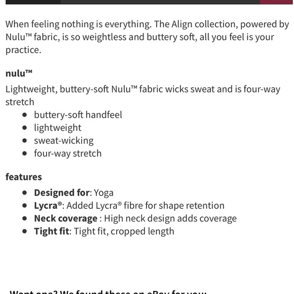 Lululemon Align High-Neck Tank Top in Tidewater Teal Sz 12 - Picture 7 of 11